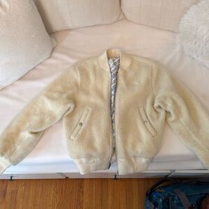 adidas x Alexander Wang fleece bomber jacket